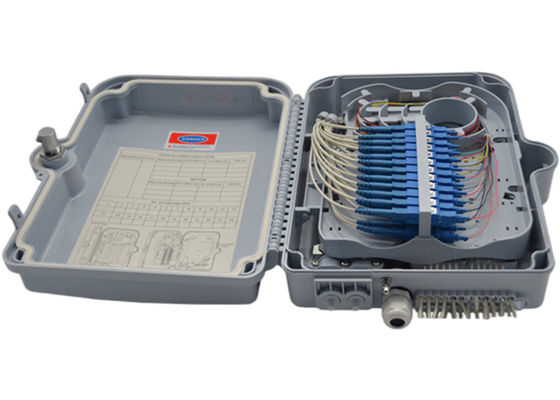 Boîte de distribution de diviseur de fibre d'extrémité optique de la fibre OM3/OM4 recto de coffret