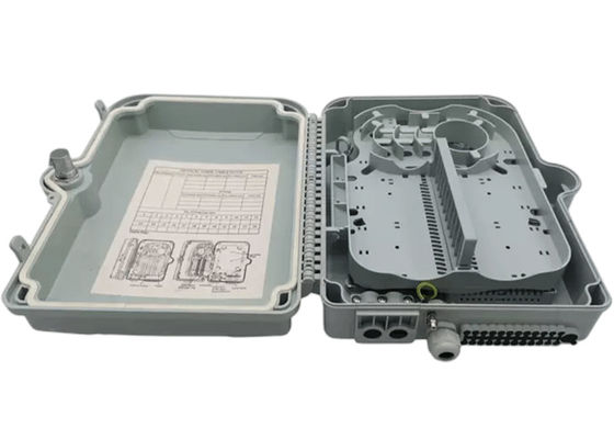 Boîte de distribution de diviseur de fibre d'extrémité optique de la fibre OM3/OM4 recto de coffret