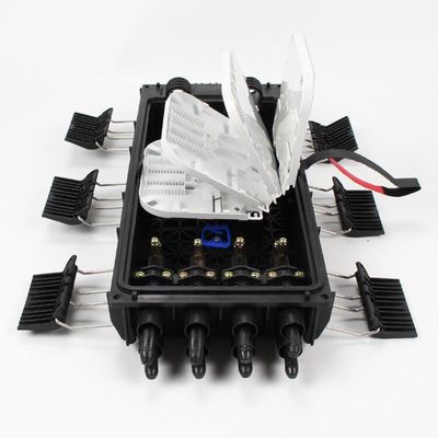 La fermeture optique 96 d'épissure de fibre de FOST FTTH creusent IP68 horizontal