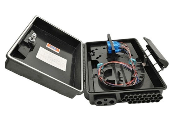 bâti optique de mur de clôture de la fibre 24Port/bâti de Polonais RPA/UPC FTTB