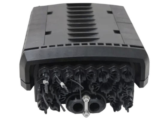 Noir gauche IP68 OM1 96Core de bâti de mur de boîte d'arrêt de fibre de FTTB 24