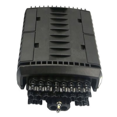 Noir gauche IP68 OM1 96Core de bâti de mur de boîte d'arrêt de fibre de FTTB 24