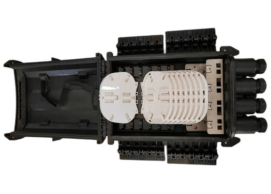 La boîte fixée au mur 288Cores Polonais d'arrêt de fibre de FTTH a monté la boîte IP68