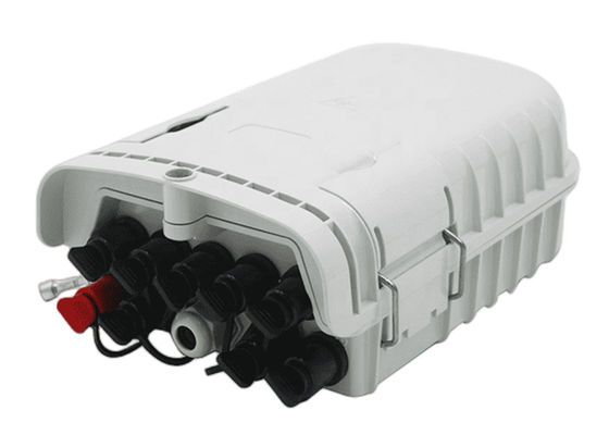 Boîte gauche Grey Optical Terminal Enclosure IP65 d'arrêt de fibre de PLC 8 d'ABS