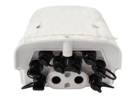 Boîte gauche Grey Optical Terminal Enclosure IP65 d'arrêt de fibre de PLC 8 d'ABS