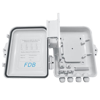 Boîte optique IP65 12Cores de diviseur de fibre de PLC de Sc 1x8 fixée au mur