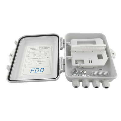 Boîte optique IP65 12Cores de diviseur de fibre de PLC de Sc 1x8 fixée au mur