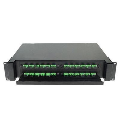Sc optique gauche de noyau de la boîte 24 de clôture de tableau de connexions de fibre d'ODF 24