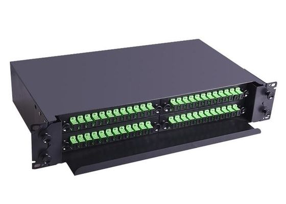 Le support de Fc a monté la bouche optique de pouce 48 du tableau de connexions de fibre ODF 19 à tirette