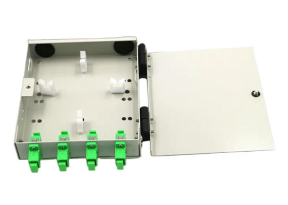 Noyau optique FTTH du coffret d'extrémité de fibre de bâti de mur de série de FTB 4 avec des adaptateurs de RPA
