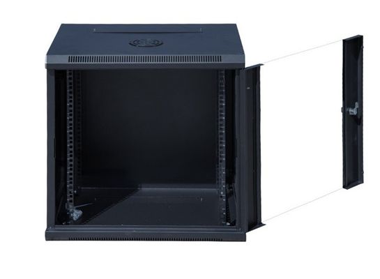 support en verre de pouce 600x450 de la clôture 19 de Cabinet de serveur de réseau de bâti de mur de la porte 12U