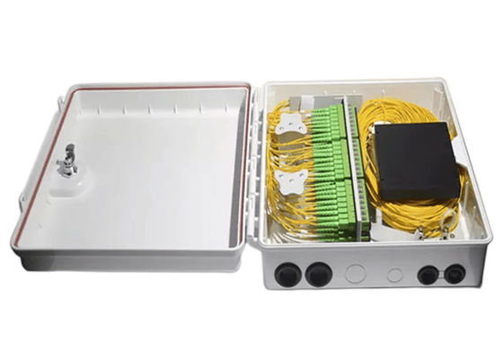Sc optique/LC/St/FC du coffret d'extrémité de fibre de réseau de FTTX 72Port pour des télécom