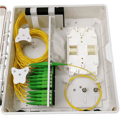 Sc optique/LC/St/FC du coffret d'extrémité de fibre de réseau de FTTX 72Port pour des télécom