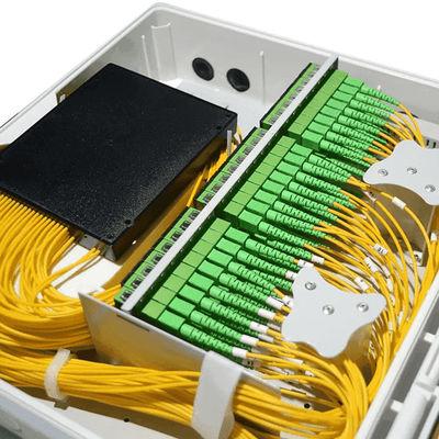 Sc optique/LC/St/FC du coffret d'extrémité de fibre de réseau de FTTX 72Port pour des télécom