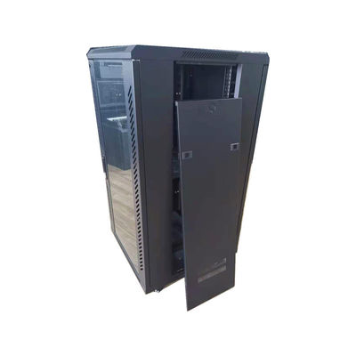les données profondes de 600mm parquettent le Cabinet debout de serveur du Cabinet SPCC 18U de réseau