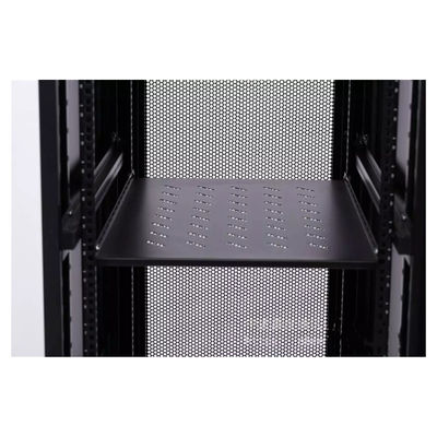 support de chassis du Cabinet SPCC de support du serveur 47U avec la porte en verre 600*600*2200MM