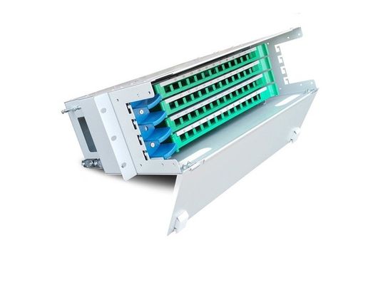 Noyau 48 à plusieurs modes de fonctionnement gauche de bâti de support de tableau de connexion des fibres de Sc d'ODF 48
