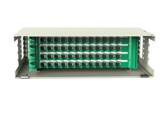 Noyau 48 à plusieurs modes de fonctionnement gauche de bâti de support de tableau de connexion des fibres de Sc d'ODF 48
