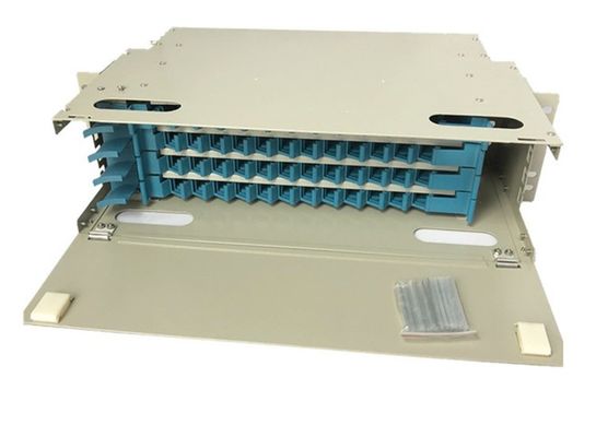 Noyau 48 à plusieurs modes de fonctionnement gauche de bâti de support de tableau de connexion des fibres de Sc d'ODF 48