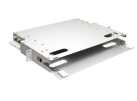 12 boîte 19" de bâti de support du tableau de connexions du noyau ODF FC 1U optique de fibre