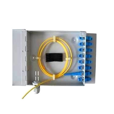 Sc/LC/St/FC du coffret d'extrémité de FTTH Mini Wall Mount Fiber Optic 8Port