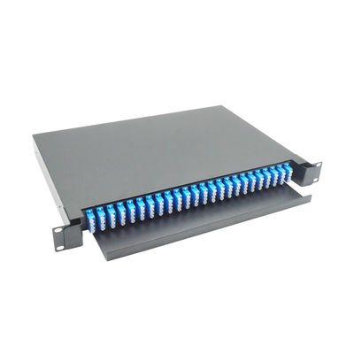 Panneau de brassage à fibre optique duplex LC pour des solutions de mise en réseau professionnelles