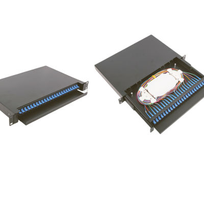 Boîtier de montage en rack 19 pouces 1U 430x200x46mm 24 ports