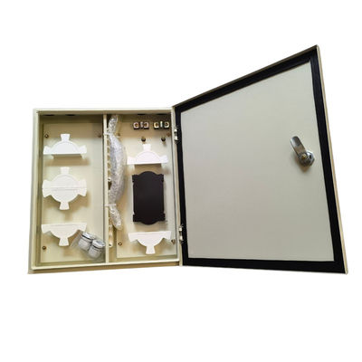 Panneau IP68 de bâti de mur de 48 ports Protection 144 couleurs maximum de noir de capacité de fibres