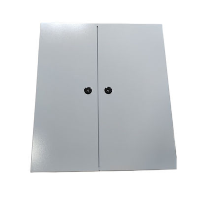 Montage murale 72 Fibres optiques cadre de distribution métallique double porte double serrure