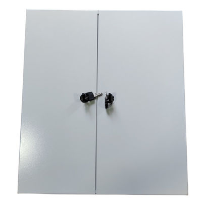 Montage murale 72 Fibres optiques cadre de distribution métallique double porte double serrure