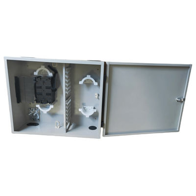 Personnalisé 72Port 144Core SC/LC/FC/ST 1 porte montée sur le mur Enveloppe en fibre métallique ODF