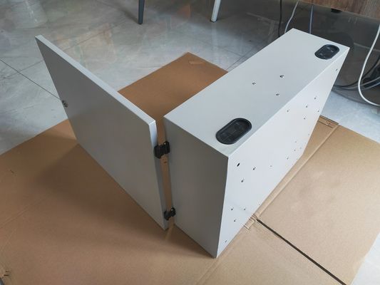 Personnalisé 72Port 144Core SC/LC/FC/ST 1 porte montée sur le mur Enveloppe en fibre métallique ODF