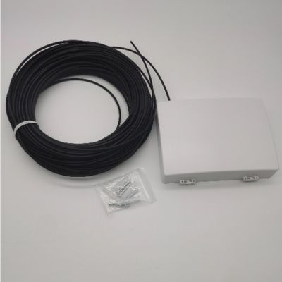 6Cores LC/APC boîte de distribution optique pré-connectée 6Fibres sortie murale boîte de prise de courant