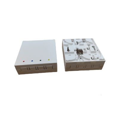 Boîtes de terminaison de fibres montées sur le mur avec 4 ports LSZH