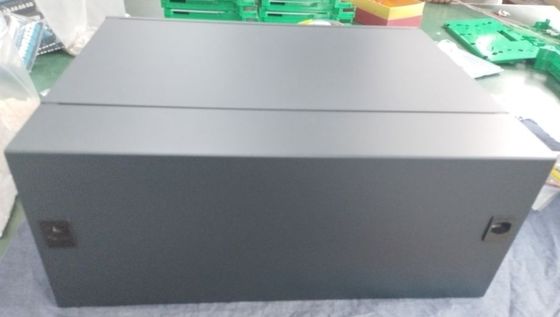 Panneau de brassage fibre optique 19" pour montage en rack 4U ODF FOBOT 4U 384 cœurs MPO LC SM OM3 OM4 Panneau adaptateur Châssis