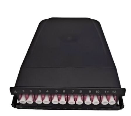 Modules de cassettes breakout MPO-LC MTP-LC SM OM3 OM4 OM5 en plastique à 12 cœurs